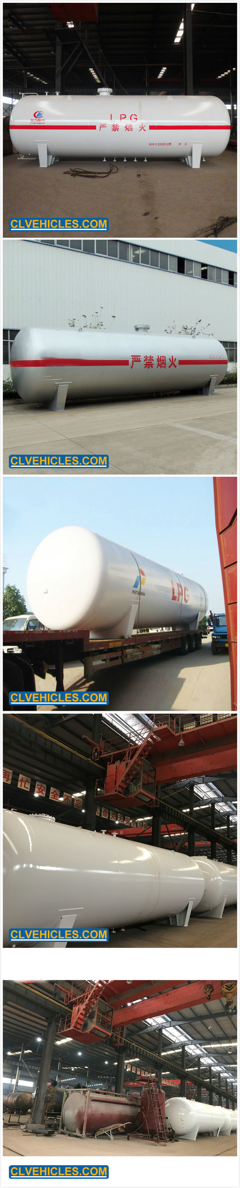 20000L Pressure Vessel LPG Cooking Gas Propane LPG Storage Tank