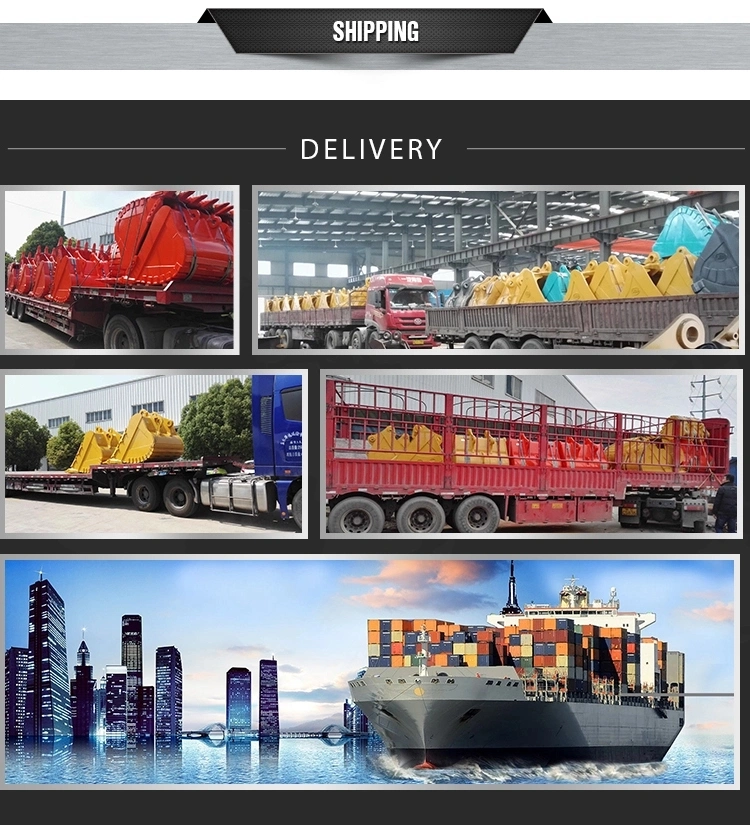 Excavator Parts Heavy Duty Rock Bucket Excavator Spare Parts Excavator Rock Bucket Mining Bucket