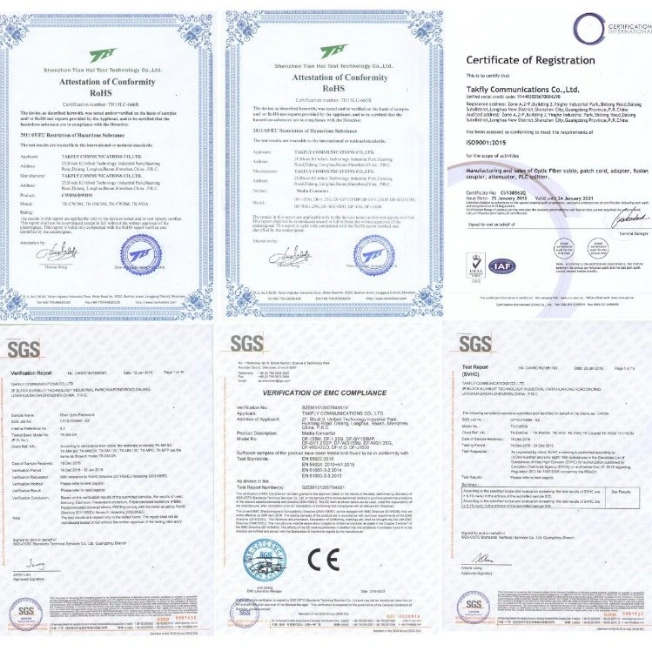 12f Om3/Om4 MPO-MTP to LC Fanout Fiber Optic MPO Patchcord