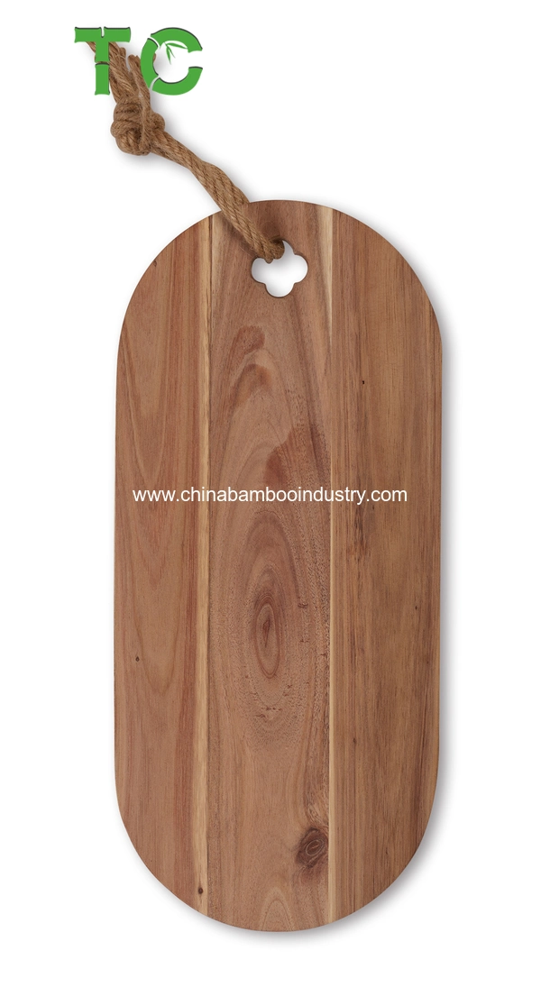 Customized Oval Acacia Wood Cheese Board Cutting Board Bread Board Bread Board Chopping Board Serving Tray