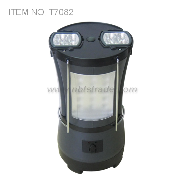 Rechargeable LED Camping Lantern W/2 Detachable Torch