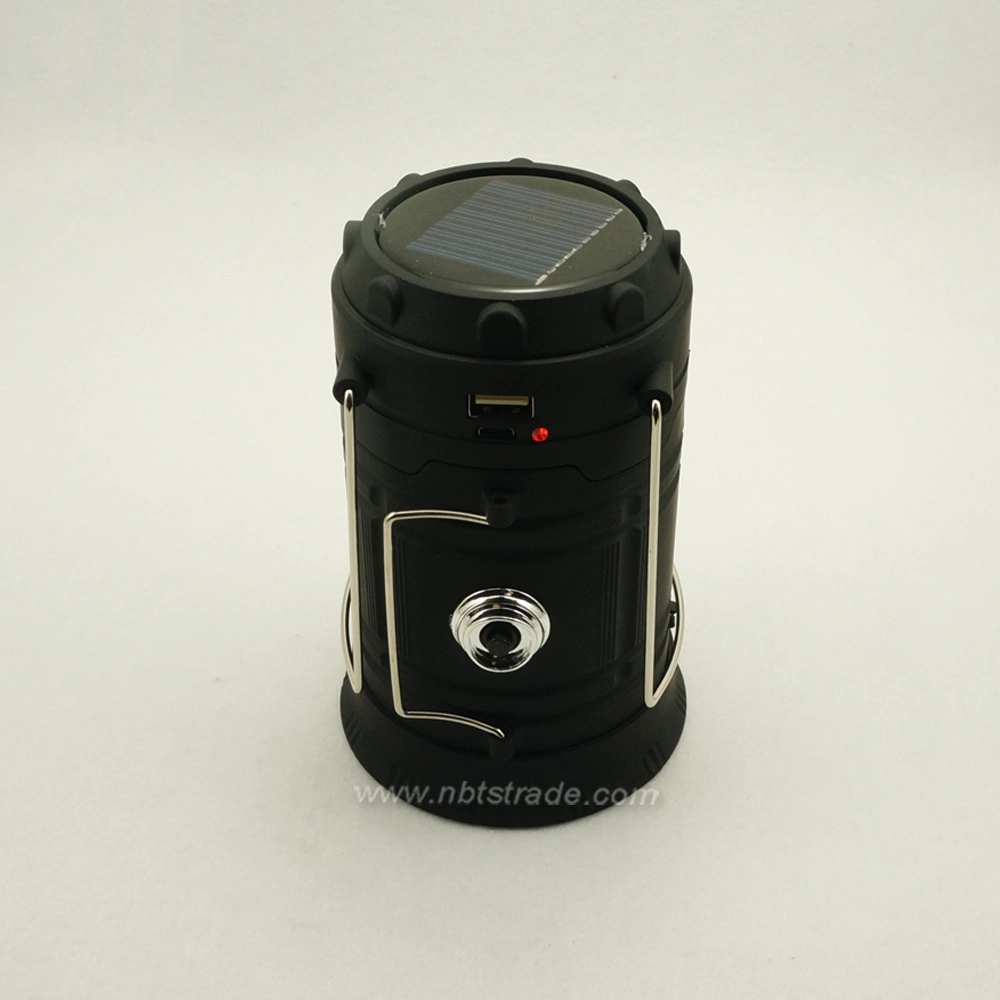 Solar & USB Rechargeable Outdoor Camping Light and Torch