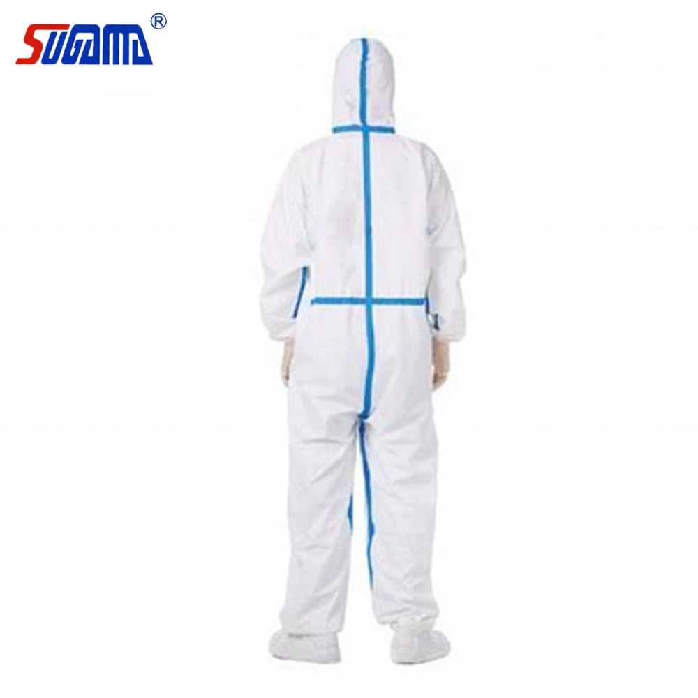 Single Use Medical Protective Suit Clothing Medical Disposable Coverall