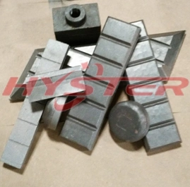 Weldable 700bhn Laminated Chokblocks for Bucket Repair and Wear Protection