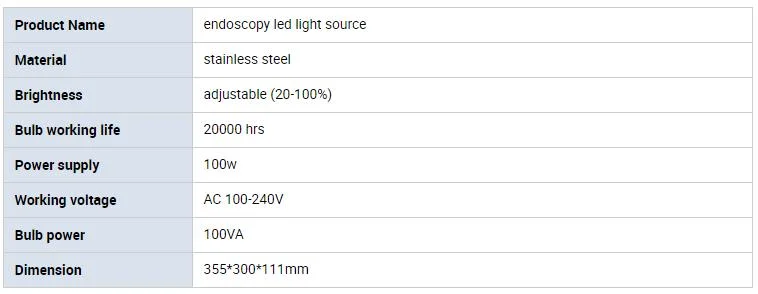 New Endoscopy Equipment LED Light Source / Medical Cold Light Source