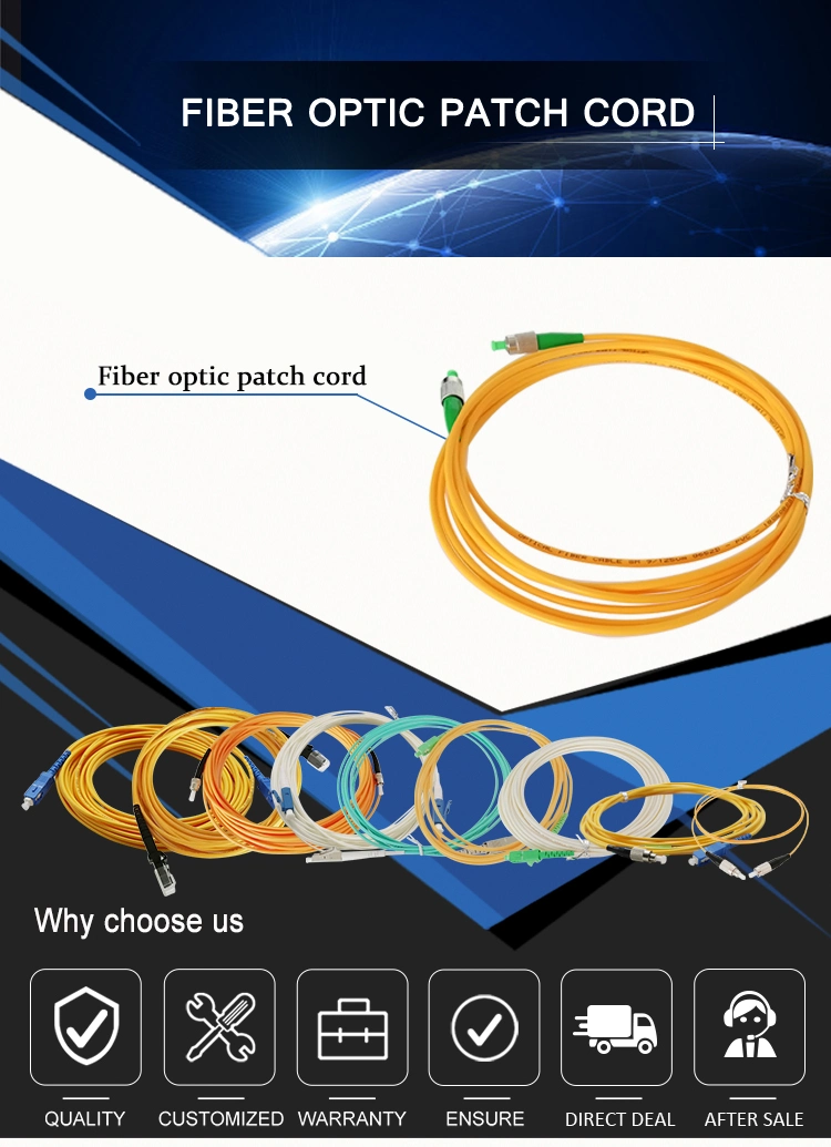 Om3/Om4 MPO to LC Patch Cable Multi Jumpers Fiber Optic MPO Patchcord