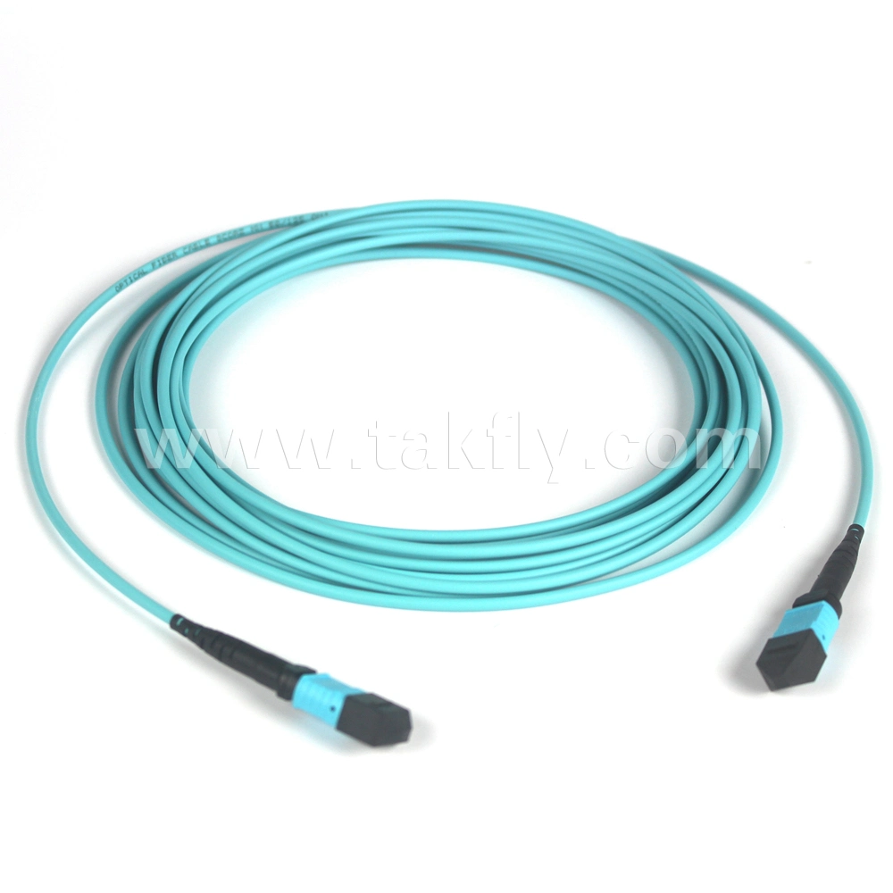 Cable Connector MPO-MPO/MTP mm Om3 Om4 Fiber Patch Cord