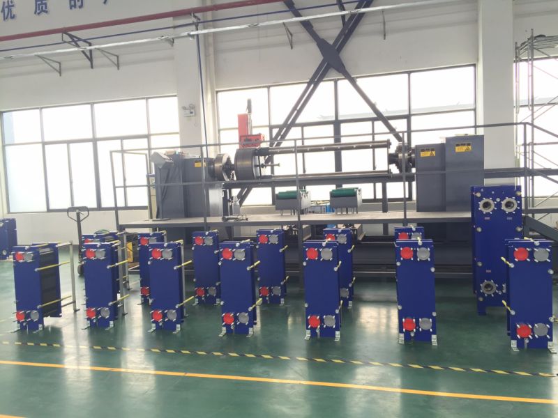 Grain Based Ethanol Production Free Flow Plate and Frame Heat Exchanger