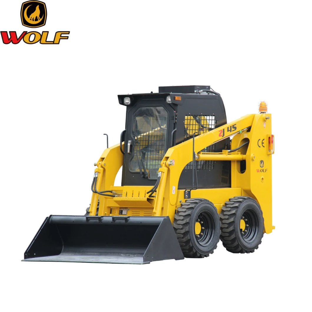 Skid Steer Loader Attachment with Skid Quick Hitch Coupler