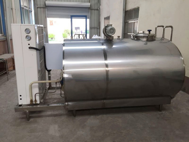 Stainless Steel Yogurt Milk Cooling Tank with Cooling Unit Factory