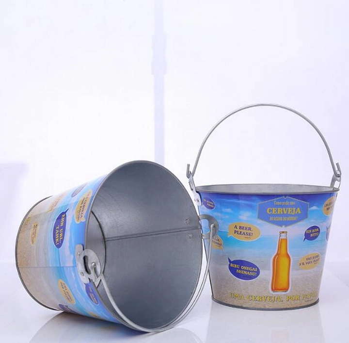 Promotional Metal Corona Beer Bottle Ice Bucket/Cooler Box Holder with OEM Brand
