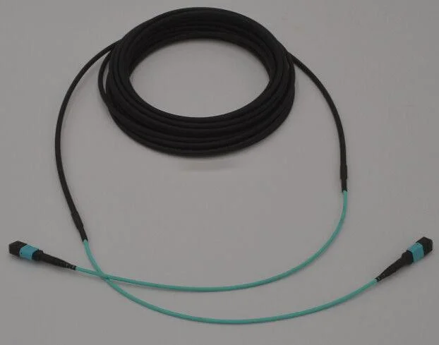 Optical Fiber Double Sheath 12 Core 5.5mm MPO MTP Patch Cord