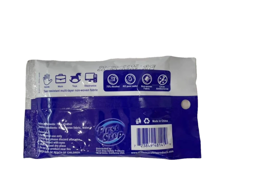 Refreshing Wet Wipes Travel Size Disinfecting Wipes Sanitizes/Cleans/Deodorizes Bulk Wipes