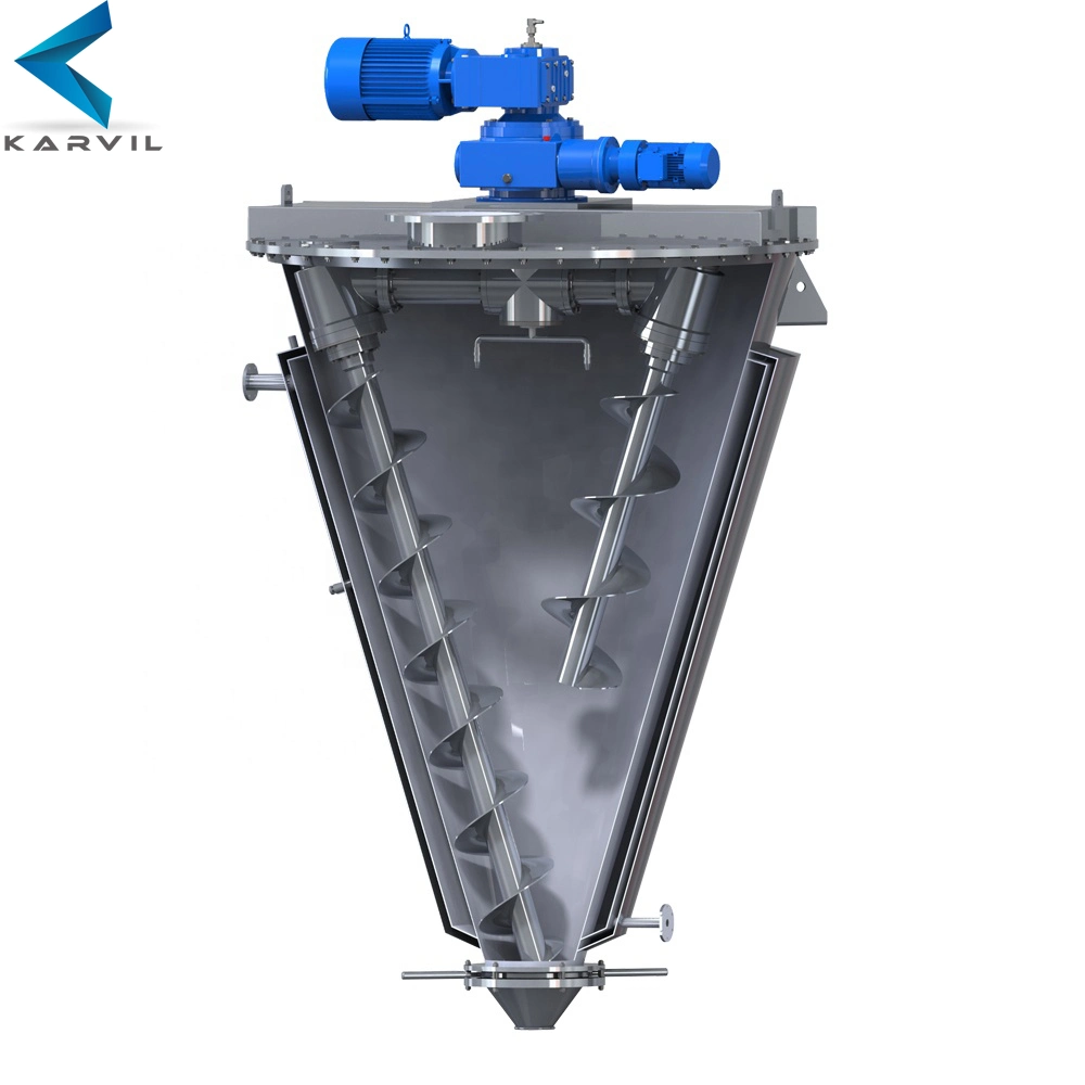 Dsh Series Screw Conical Mixer Rotary Blender for Fungicide