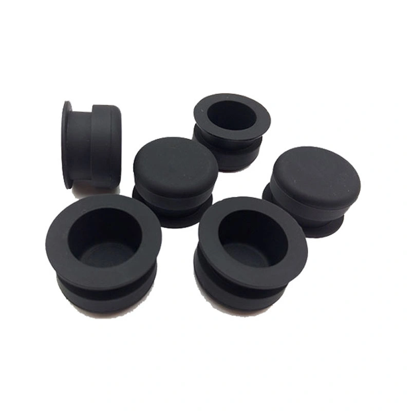 ISO9001 Customized High Quality Food Grade Silicone Rubber Plugs Glass Bottle Stopper Medical Grade Silicone Caps