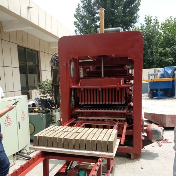 Qt4-15 Fully Automatic Hydraulic System Concrete Cement Block Making Machine