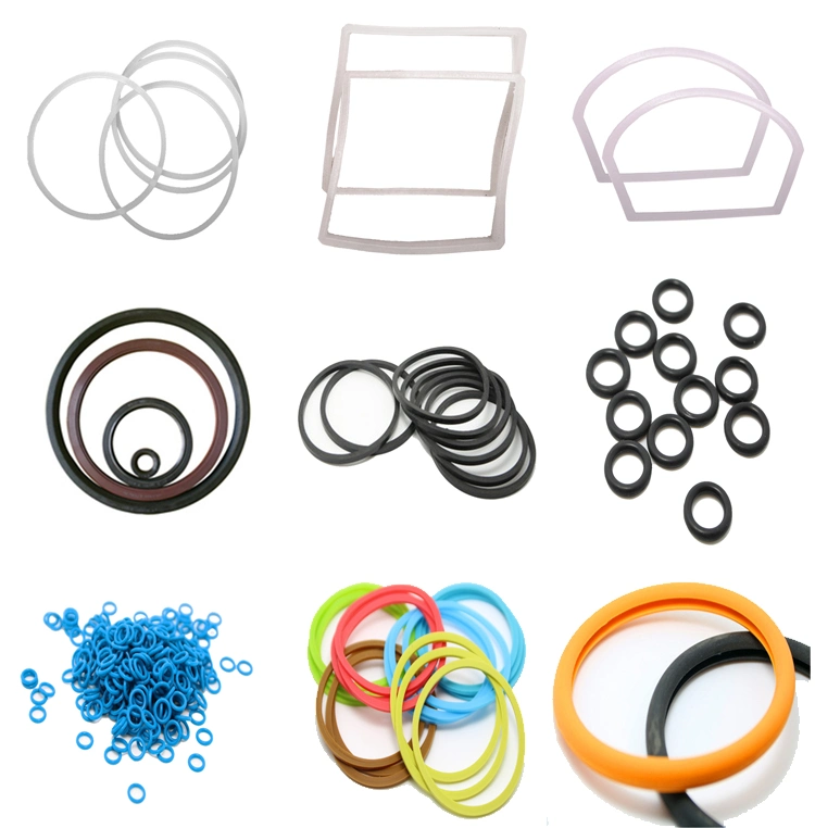 Customized FKM NBR Silicone Rubber O Shaped Seal Ring O-Ring for Mechanical Sealing