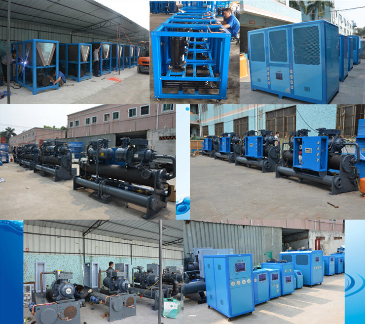80HP Water Cooled Screw Chiller Unit