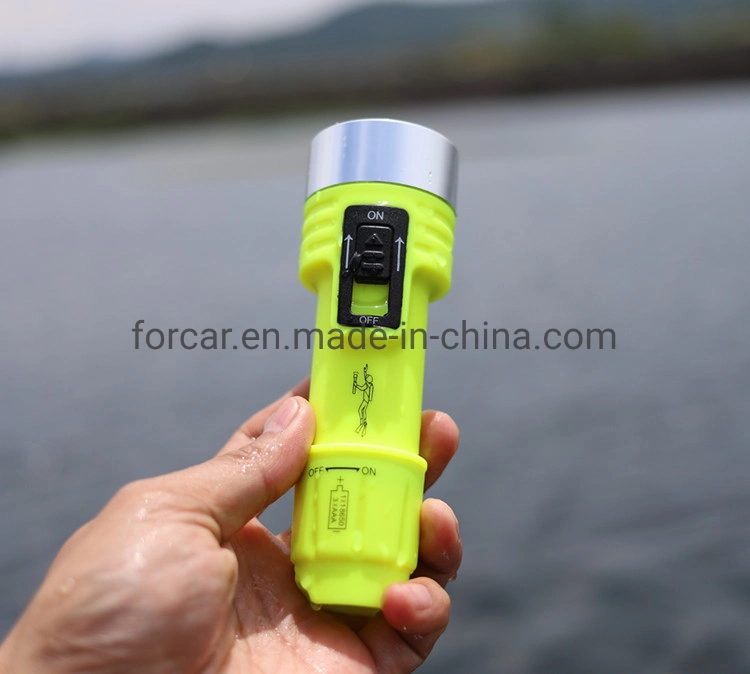 Professional Submarine Light Scuba Waterproof Underwater LED Diving Torch for Outdoor Under Water Sports