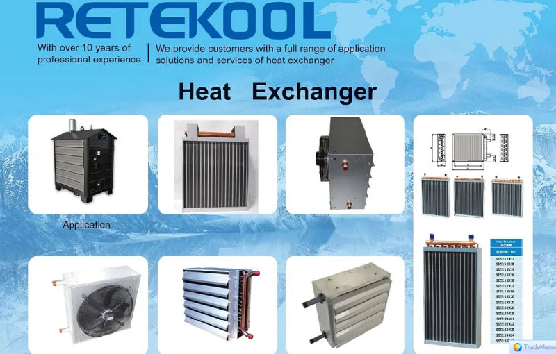 150K BTU Hot Water to Air Heater Heat Exchanger Unit Hydronic Ceiling Heaters