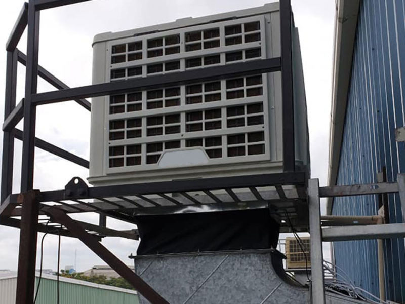 Factory Ventilation System Industrial Air Conditioners Evaporative Air Cooler