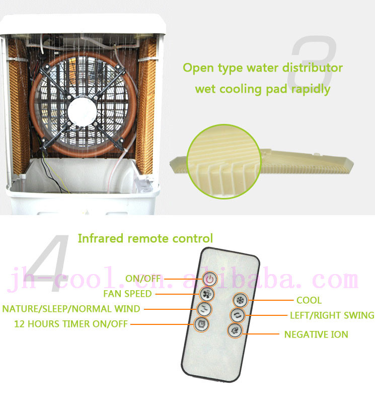 Portable Air Cooler / Best Quality Evaporative Air Conditioner (JH168)