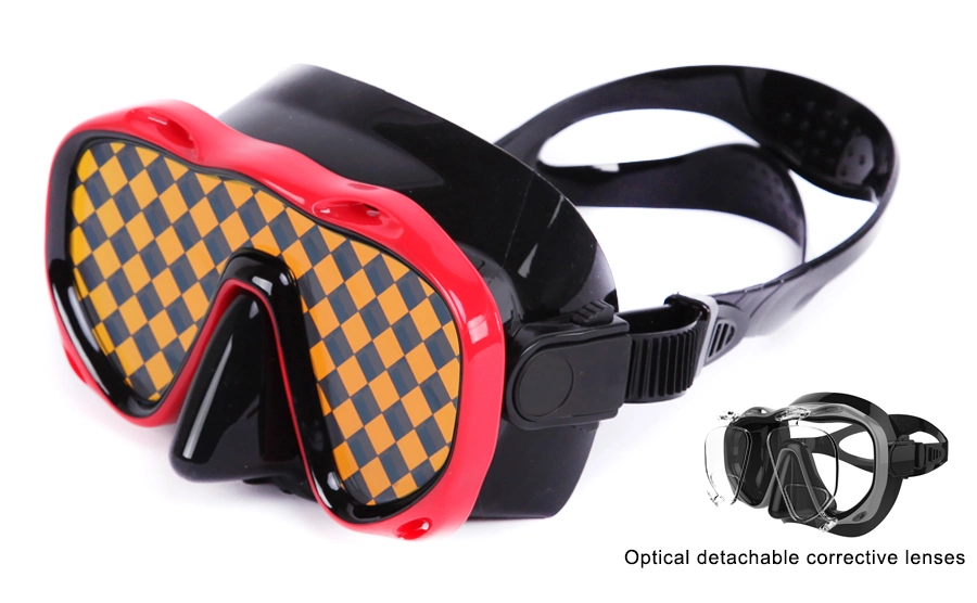 High Quality Mirrored Diving Mask ISO9001 Certificated Diving Glasses Manufacturer UV Protection Diving Eyeglasses