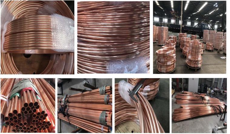 Copper Tube, Enhanced Condensation Tube, ASTM Sb/B359, C70400, Od 12mm, Heat Exchanger Tube