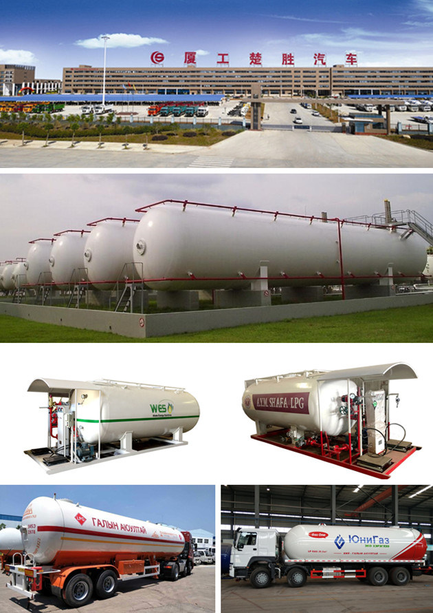Factory Price Cooking Gas LPG Storage Tank 50 Ton LPG Storage Tank 100, 000L LPG Gas Tank for Sale