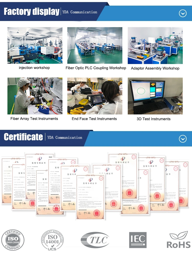 FTTH Fiber Optic 40g Trunk Cable MPO MTP Connector Jumper