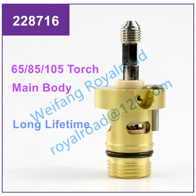 228716 Main Torch Body Plasma Cutting Cutter Torch Consumable