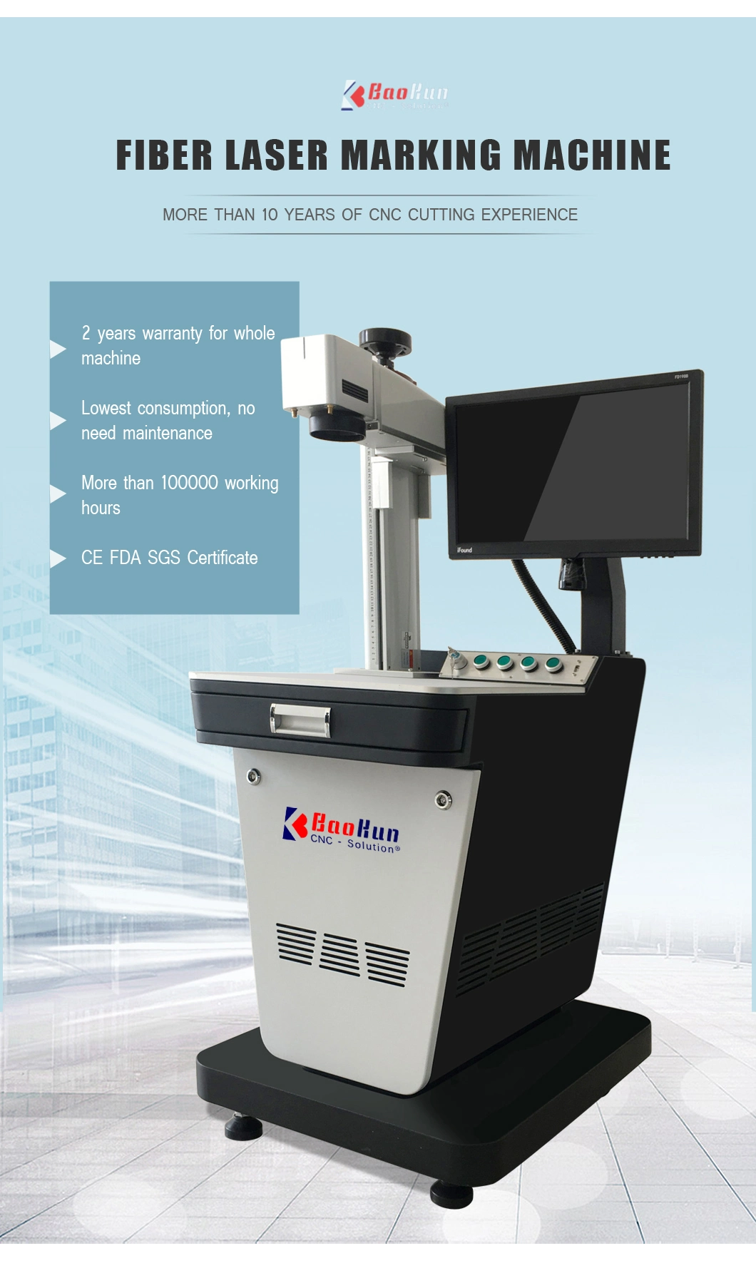 Laser Marking Machine portable Desk Type 20W 30W 50W Fiber Laser Marking Machine