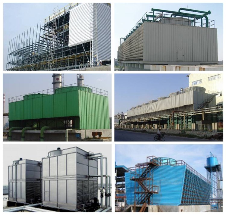 CTI Certified FRP Closed Circuit Cross Flow Cooling Tower