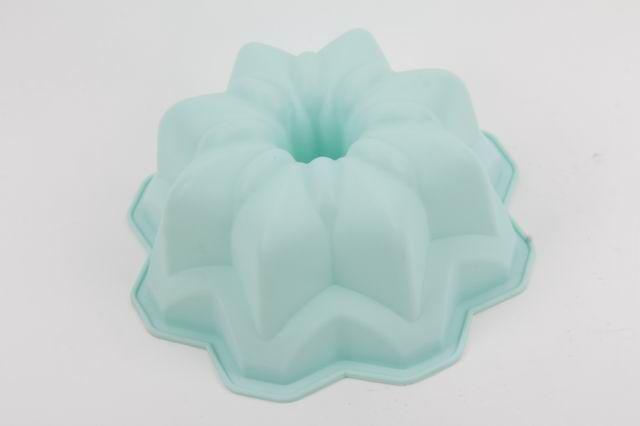 Round Silicone Cake Mold Mould with Lace