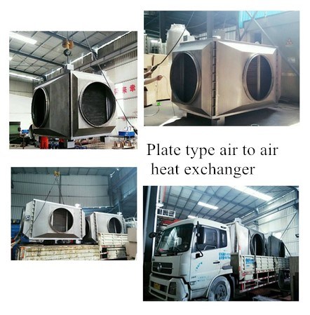 Industrial Air to Air Heat Exchanger for Waste Gas Heat Recovery