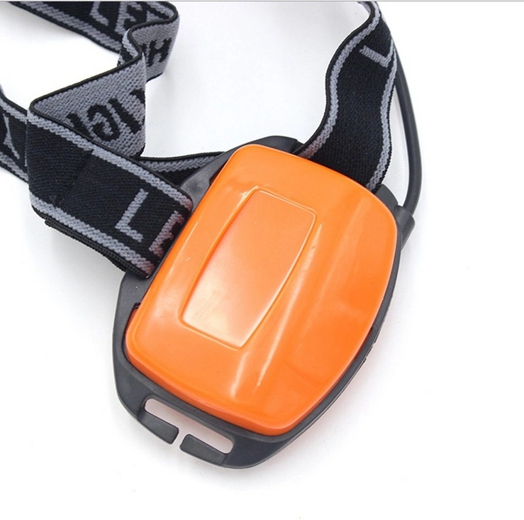 Military Orange Emergency Army Rechargeable Mining LED Headlamp Flashlight Head Light