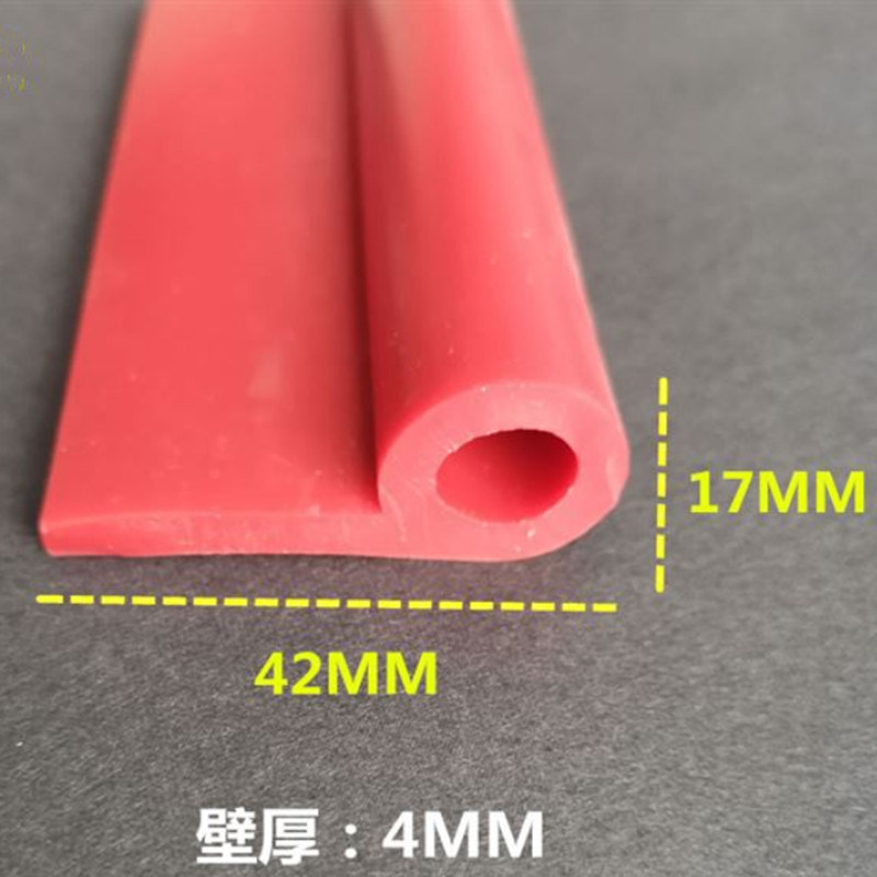 P Shape Silicone Rubber Sealing Strip Profile Extrusion