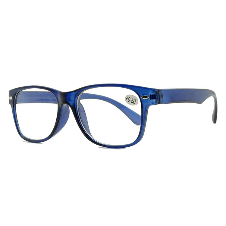 2021 Square Shape Reading Glasses with Spring Hinge