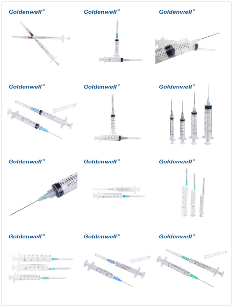 Customized Size Transparent Color Liquid Dispenser Syringe for Hyaluronic