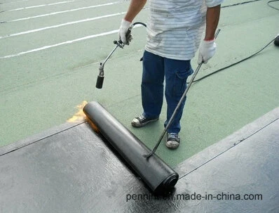 Self-Adhering/Torched on Bitumen Waterproof Membrane with Mineral Granules