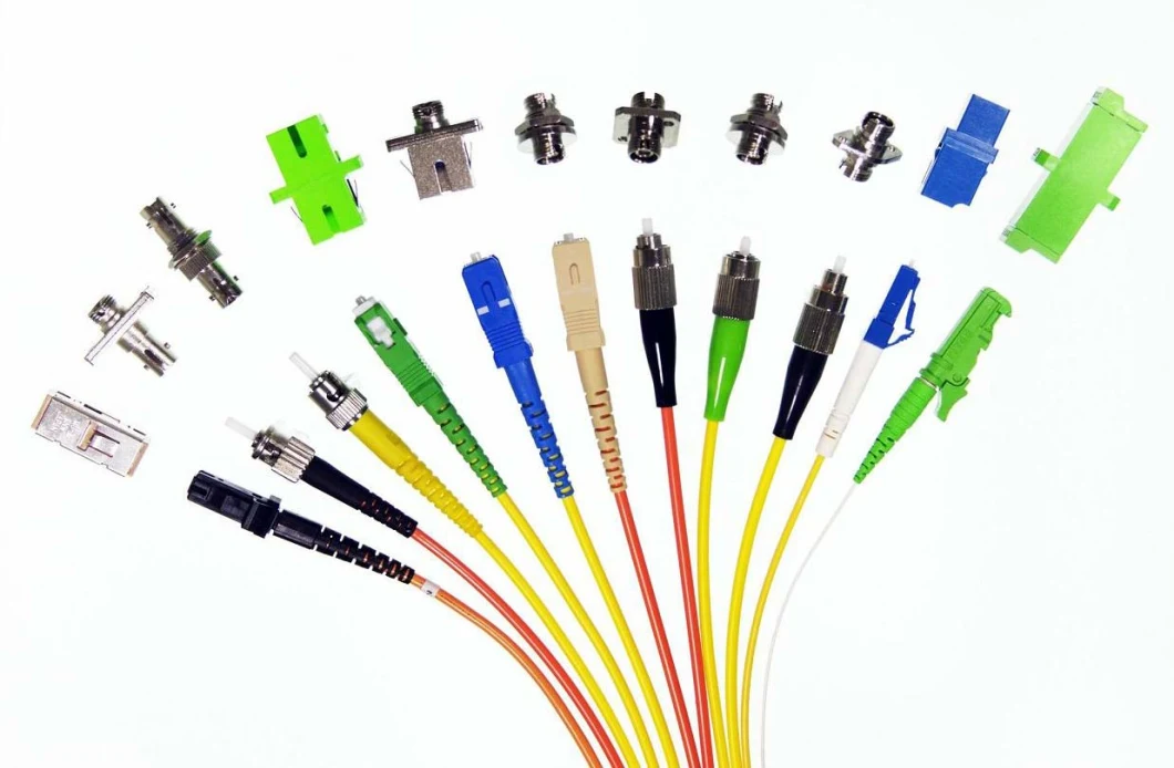 Fiber Optic Single Mode Connecotor MPO Connector for Data Center/Adaptor (CATV FTTX) MPO Connecotor