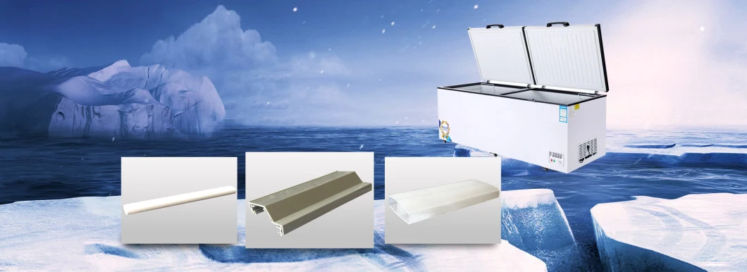 Sound Proof PVC Plastic Profiles for Various Kinds of Freezers