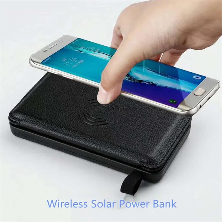 High Quality Solar Charger 10000mAh Waterproof Power Bank with Flashlight