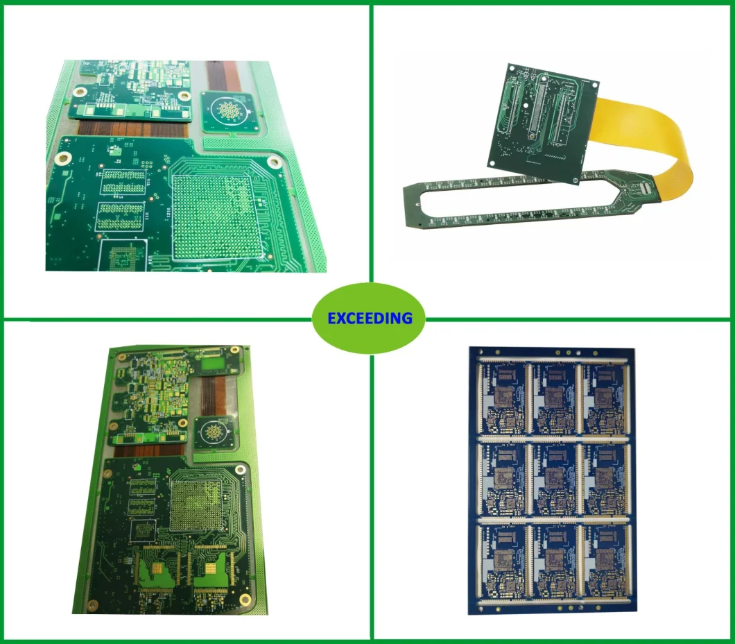4-12layer Multilayer Rigid-Flexible PCB/Rigid-Flex Board Manufacturer From Shenzhen FPC