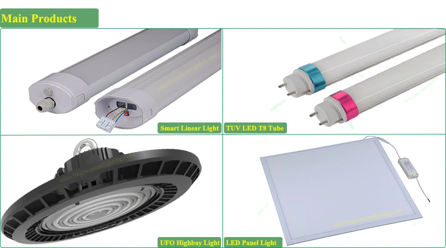High Power LED Emergency Light, 4FT 100W Lighting Fixture, LED Tri Proof Light, LED Linear Light