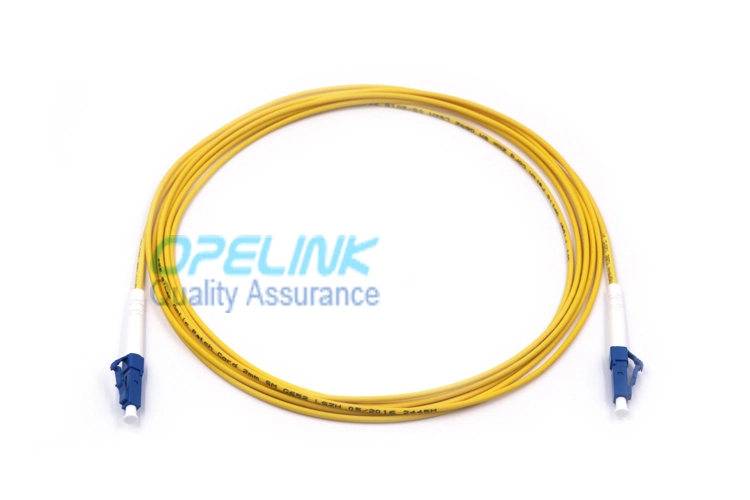 LC-LC 2.0mm Fiber Cable Sm Simplex 9/125 Fiber Optic Patchcord