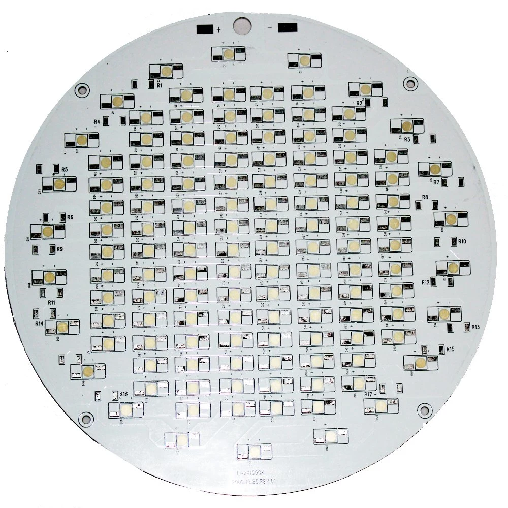 White Solder Mask Aluminum Base PCB for LED Light