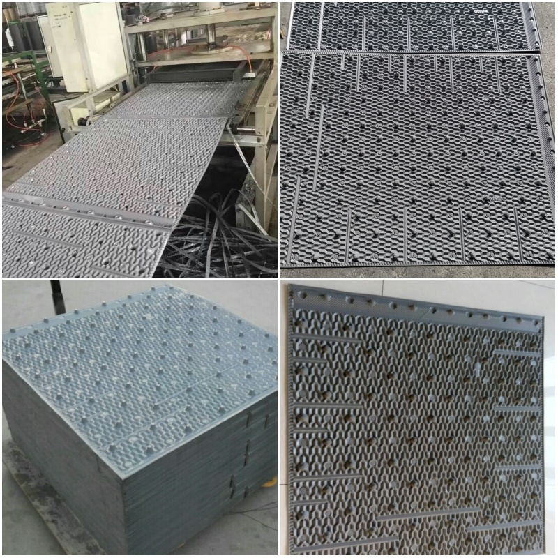 Ebara Type Grey Cooling Tower PVC Fill
