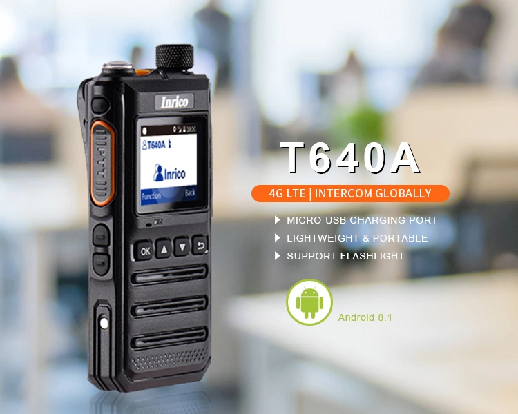 Professional Long Range Powerful Network Walkie Talkie of 4G T640A