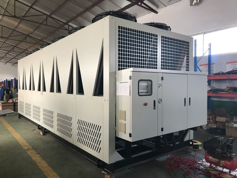 450kw Plastic Cooling Screw Air Cooled Water Cooled Water Chiller